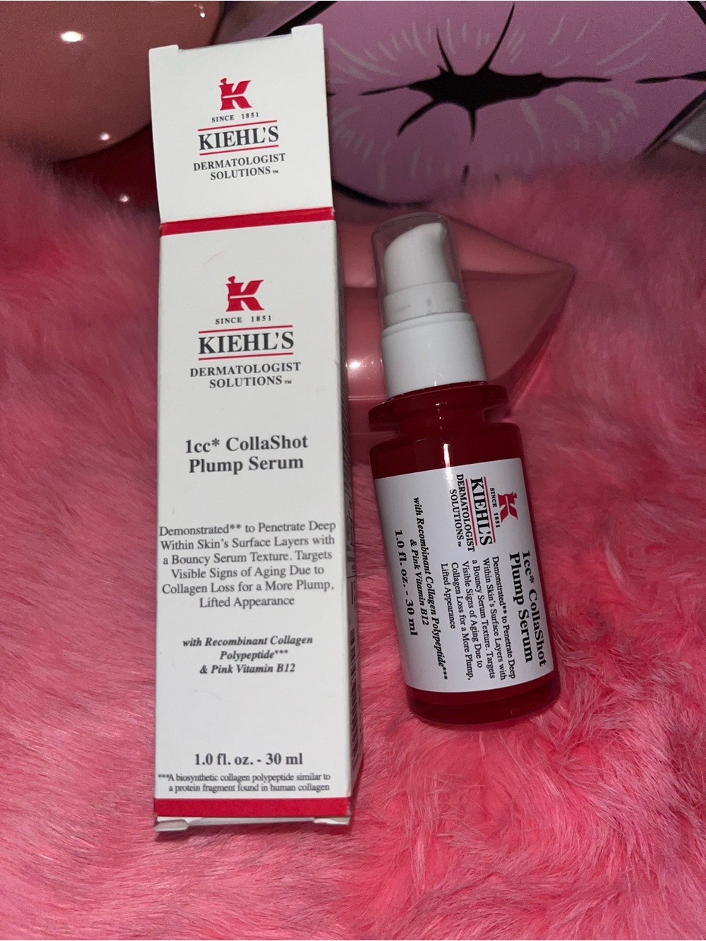 Kiehl's CollaShot Plump Serum - Pink